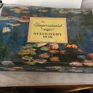 NWT 1998 The Impressionist Stationery Box
